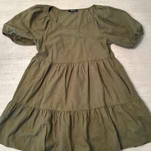 Madewell Green dress